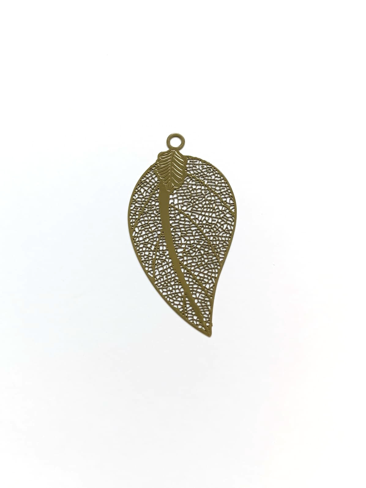 perlesetcreationbijoux-estampe-filigrane-feuille-52x28mm-kaki