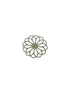 perlesetcreationbijoux-estampe-filigrane-fleur-28mm-kaki