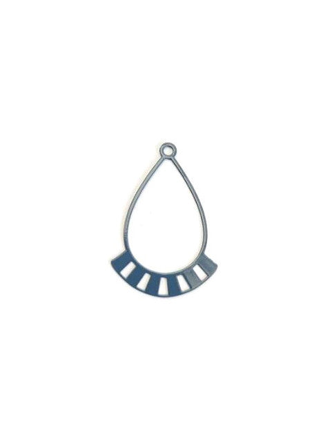 perlesetcreationbijoux-estampe-filigrane-goutte-connecteur-bleu-marine