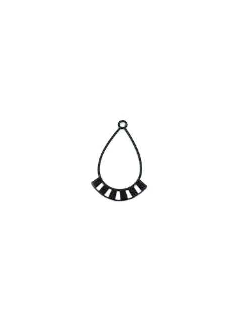 perlesetcreationbijoux-estampe-filigrane-goutte-connecteur-noir