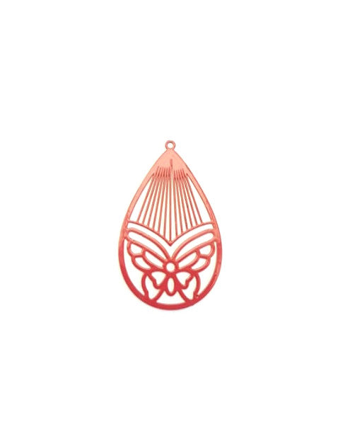 perlesetcreationbijoux-estampe-filigrane-goutte-42x26mm-rouge