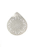 perlesetcreationbijoux-estampe-filigrane-goutte-acier-inoxydable-argente-49x39mm