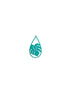 perlesetcreationbijoux-estampe-filigrane-goutte-feuille-monstera-26x15mm-vert-turquoise