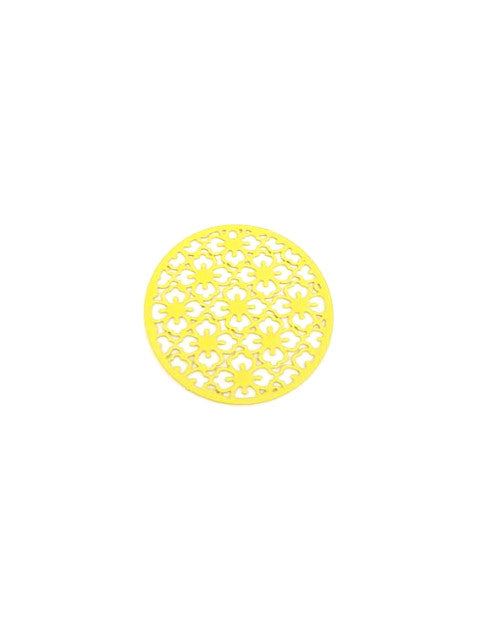 perlesetcreationbijoux-estampe-filigrane-ronde-fleurie-30mm-jaune