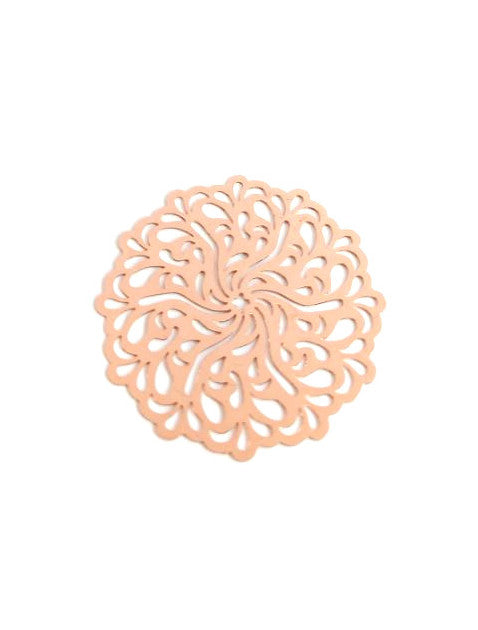 perlesetcreationbijoux-estampe-filigrane-rosace-42mm-or-rose