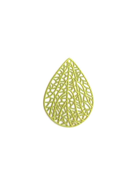 perlesetcreationbijoux-estampe-filigrane-goutte-41x30mm-vert-pâle