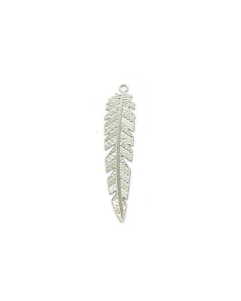 perlesetcreationbijoux-estampe-filigrane-plume-34x7mm-argente-pailleté