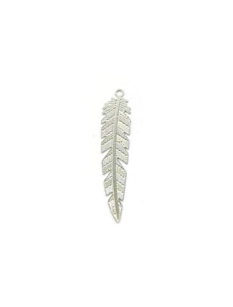 perlesetcreationbijoux-estampe-filigrane-plume-34x7mm-argente-pailleté