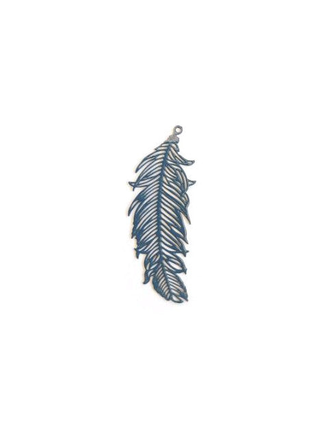 perlesetcreationbijoux-estampe-plume-bleu-marine