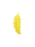 perlesetcreationbijoux-estampe-plume-jaune