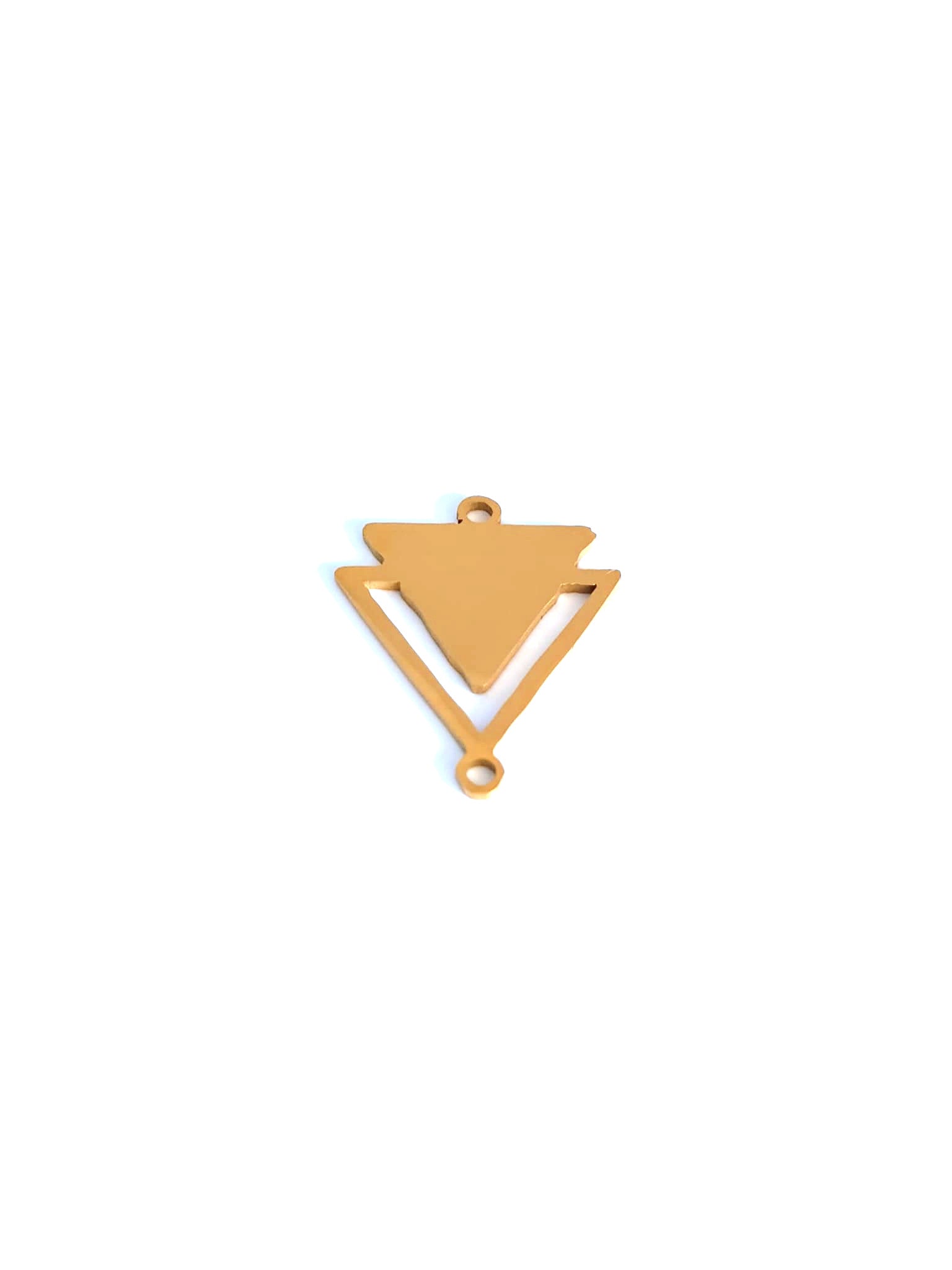 Intercalaire triangle acier inox - 19x16 mm