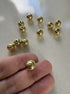 perlesetcreationbijoux - perles acrylique doré 10 mm