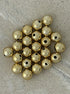 perlesetcreationbijoux - perles acrylique doré 10 mm