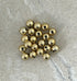 perlesetcreationbijoux - perles rondes en acrylique 8 mm doré