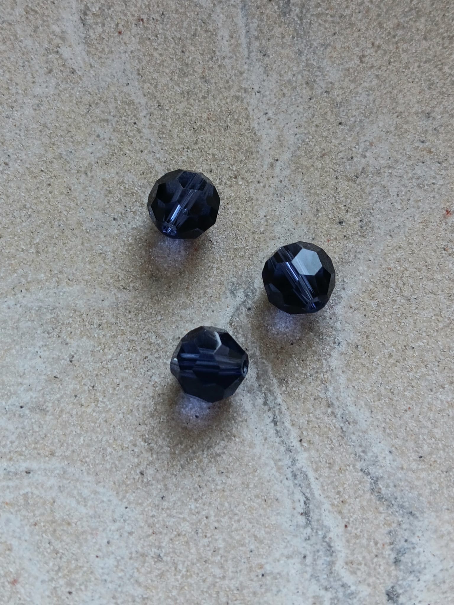 perlesetcreationbijoux-perle-ronde-facette-verre-10mm-bleu