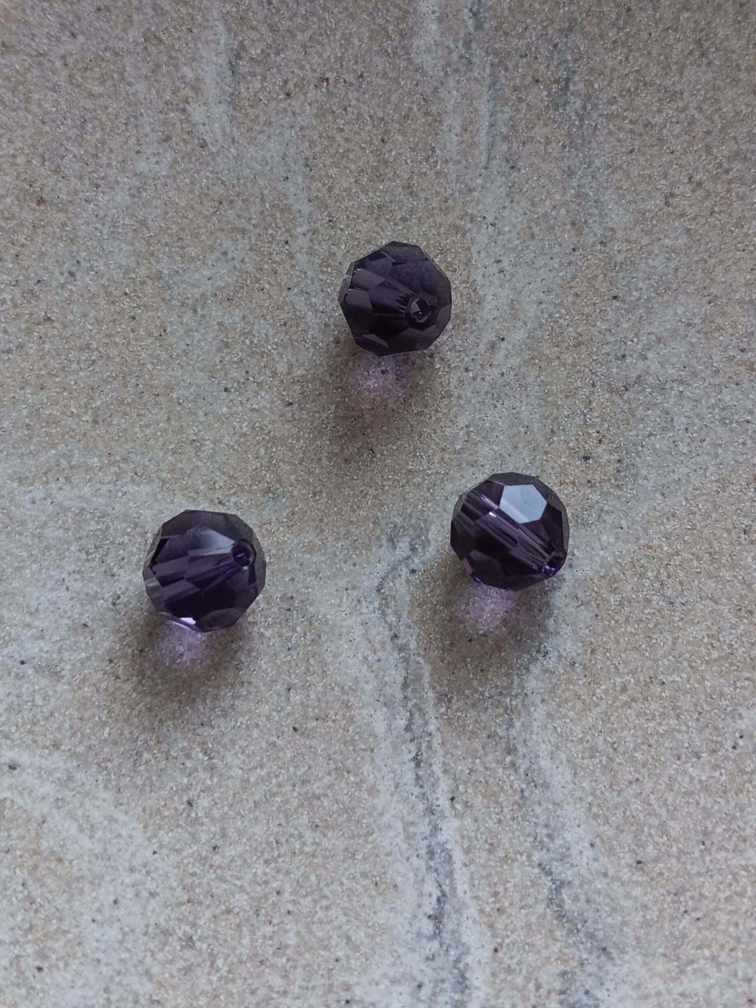 perlesetcreationbijoux-perle-ronde-facette-verre-10mm-violet