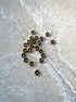 perlesetcreationbijoux - perles rondelles en acier inoxydable 304 doré de 4x1,2 mm