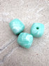 perlesetcreationbijoux - perles carrées en acrylique de 17 mm couleur turquoise