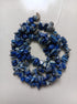 perles et creation bijoux - fil de perles chips en lapis-lazuli naturel de 4 à 10 mm