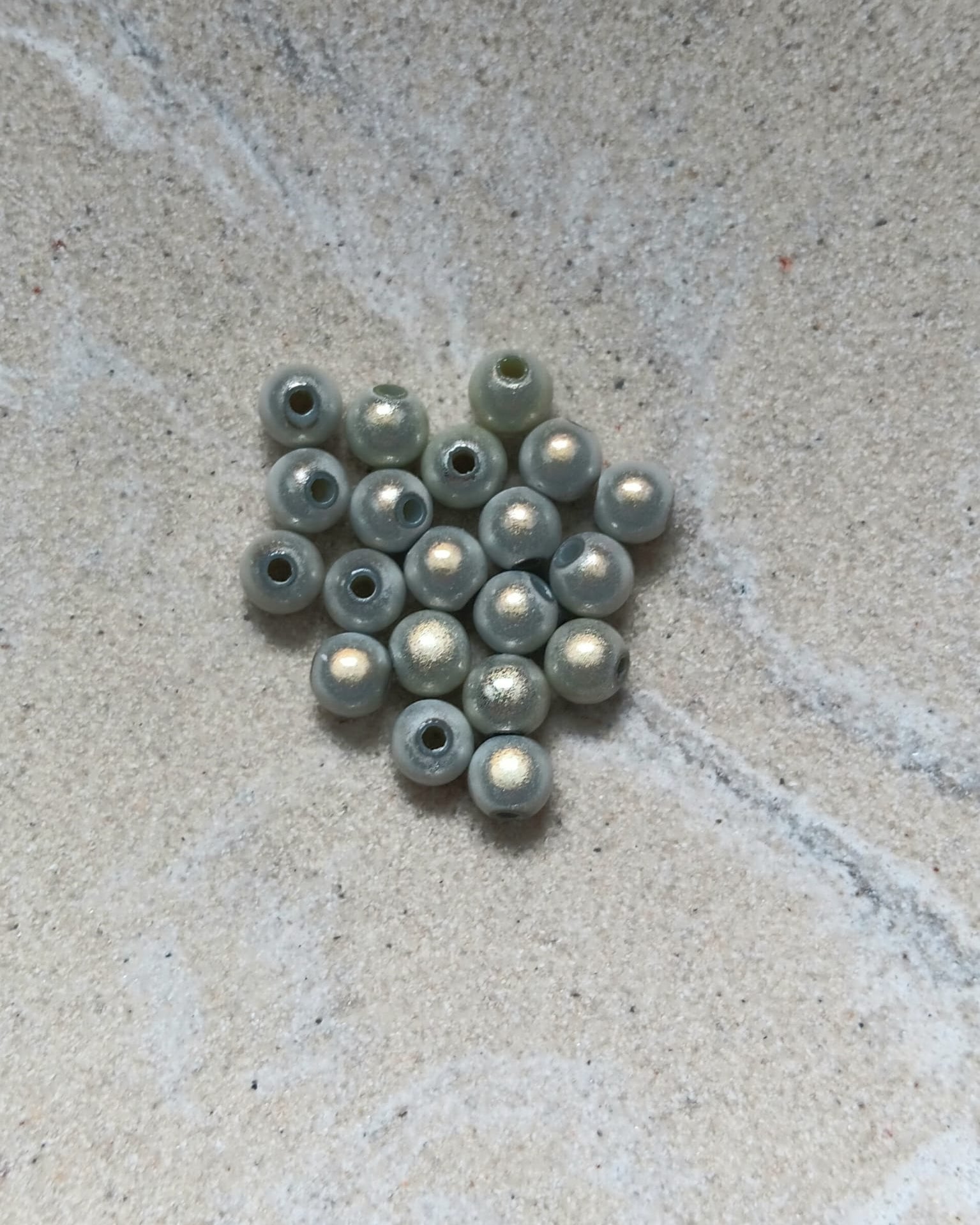 perlesetcreationbijoux - perles magiques en acrylique de 6 mm blanches