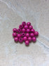 perlesetcreationbijoux - perles magiques en acrylique de 6 mm rose fuchsia