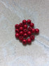perlesetcreationbijoux - perles magiques en acrylique de 6 mm rouges