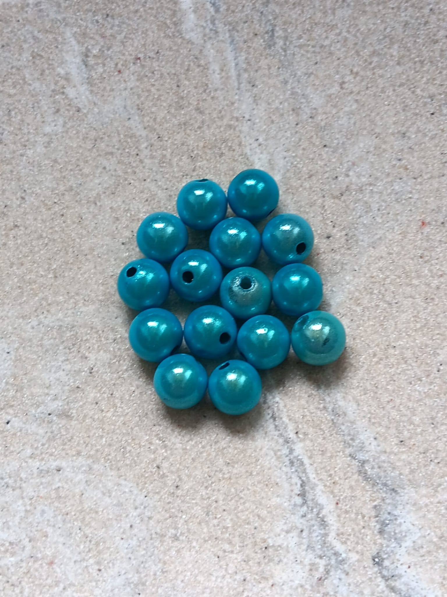 perlesetcreationbijoux - perles magiques 8 mm turquoise