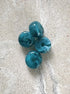 perlesetcreationbijoux - perles rondelles en acrylique 9x14 mm bleu turquoise
