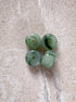 perlesetcreationbijoux - perles rondelles en acrylique 9x14 mm vert