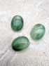 perlesetcreationbijoux - perles ovales en acrylique de 19x15 mm couleur verte