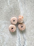perlesetcreationbijoux - perles rondelles en acrylique 9x14 mm rose