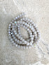 perlesetcreationbijoux - fil de perles rondelles à facettes en verre avec reflets arc-en-ciel gris