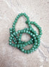 perlesetcreationbijoux - fils de perles rondelles à facettes en verre de 4x3 mm vert