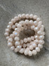 perlesetcreationbijoux - fil de perles rondelles à facettes en verre 6x5 mm beige