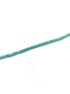 perlesetcreationbijoux - perles rondelles à facettes en amazonite naturelle de 3x2 mm