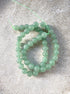perlesetcreationbijoux - perles rondes en aventurine verte naturelle de 8 mm