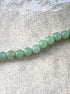 perlesetcreationbijoux - perles rondes en aventurine verte naturelle de 8 mm