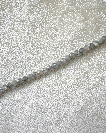 perlesetcreationbijoux - perles rondes à facettes en labradorite naturelle de 4 mm