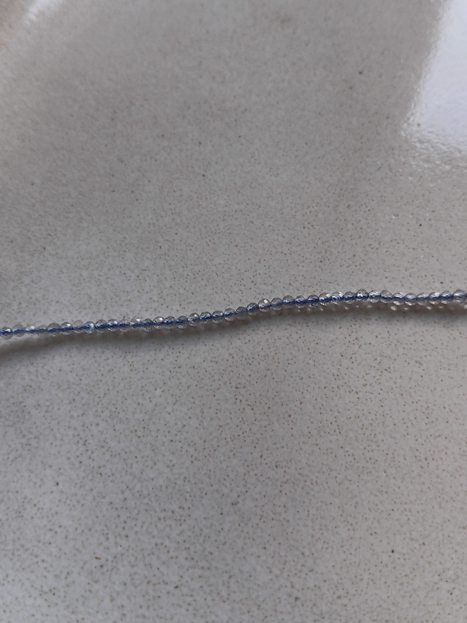 perlesetcreationbijoux - fil de perles rondes à facettes en labradorite de  mm