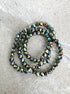 perlesetcreationbijoux - fil de perles rondes à facettes en verre reflets arc-en-ciel 4 mm