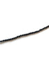 perlesetcreationbijoux - fil de perles rondes à facettes en spinelle noir 2 mm