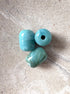 perlesetcreationbijoux - perle tube en acrylique de 20x15 mm turquoise