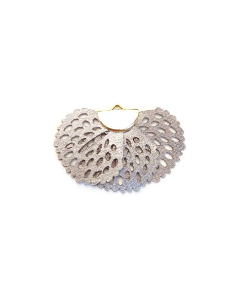 Pendentif pompon éventail - 25x38 mm
