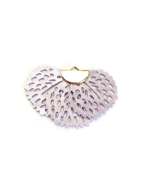 Pendentif pompon éventail - 25x38 mm