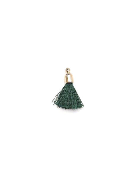 perlesetcreationbijoux-pompon-imitation-soie-vert