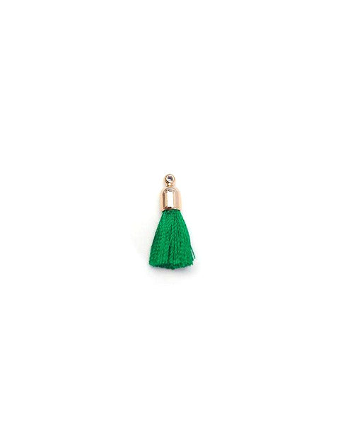 perlesetcreationbijoux-pompon-imitation-soie-vert