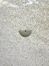 perlesetcreationbijoux - sequin émaillé demi-lune 8x15 mm gris