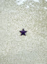 perlesetcreationbijoux - sequin émaillé étoile 12x13 mm violet