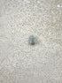 perlesetcreationbijoux - sequin émaillésgoutte 12x 6mm gris