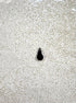 perlesetcreationbijoux - sequin émaillésgoutte 12x 6mm noir